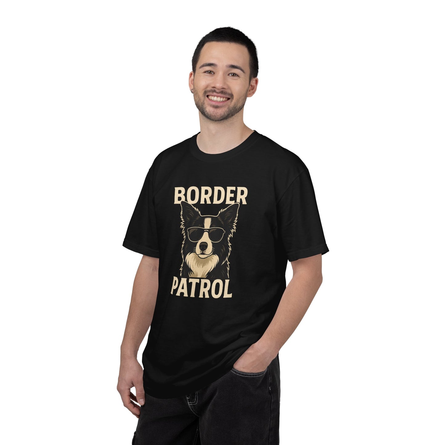 Border Patrol Border Collie Shirt, Funny Border Collie Dog Lover Gift