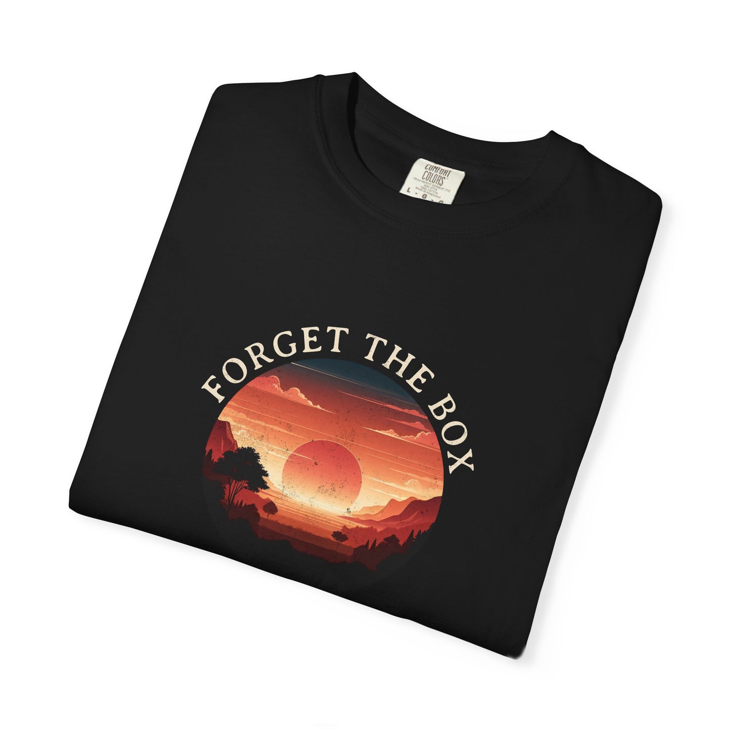 Forget the Box "Think Outside" Camping Hiking Beach Lake T-Shirt