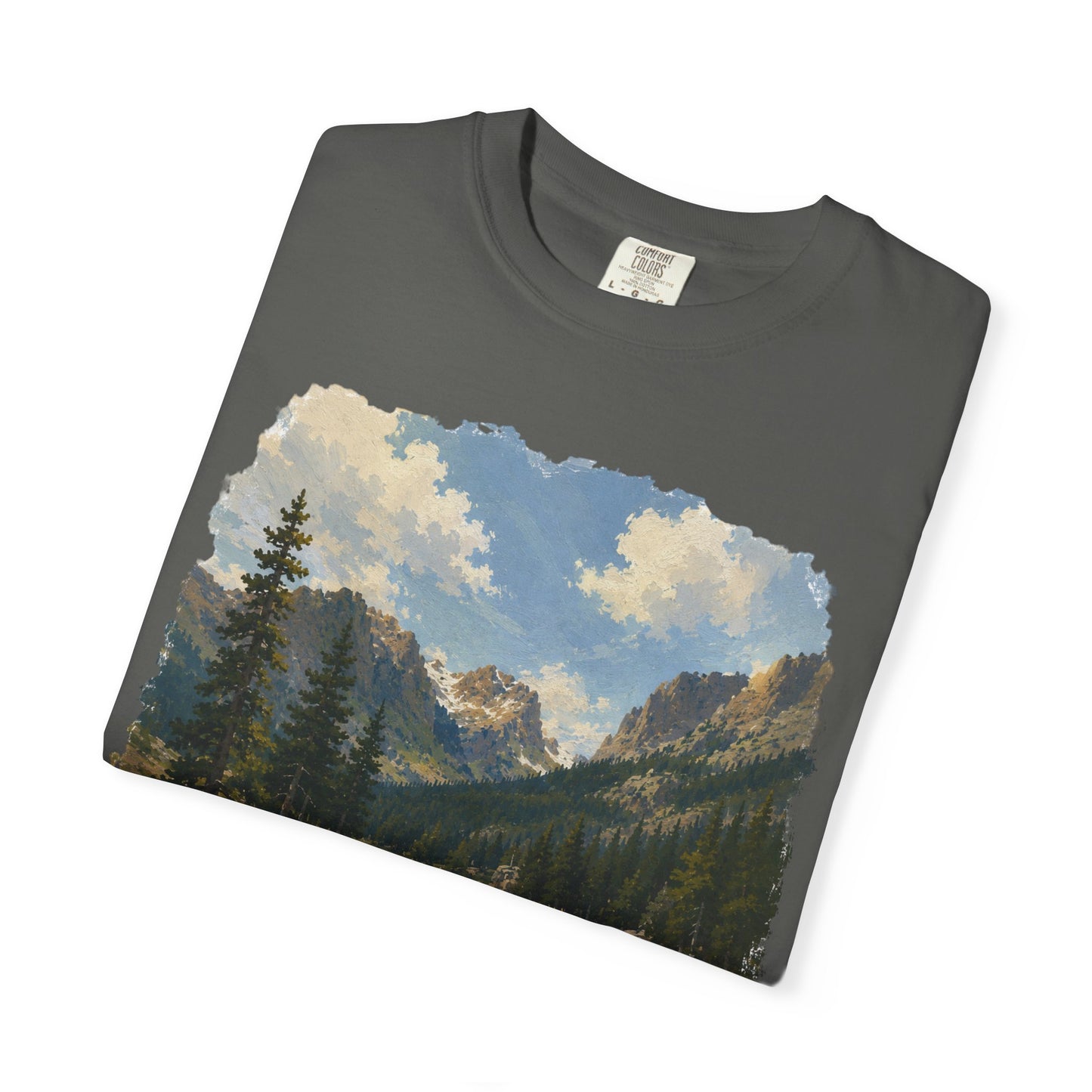 Rocky Mountain National Park T-Shirt — Scenic Lake Vintage Nature Tee