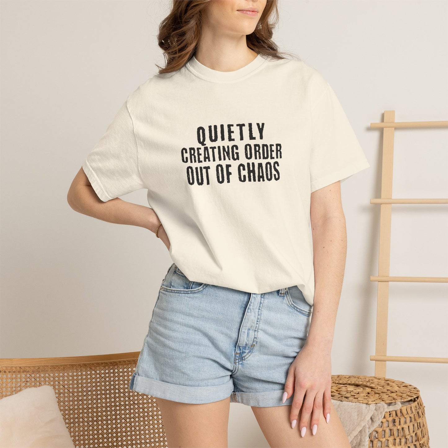 Quietly Creating Order Out of Chaos Tee