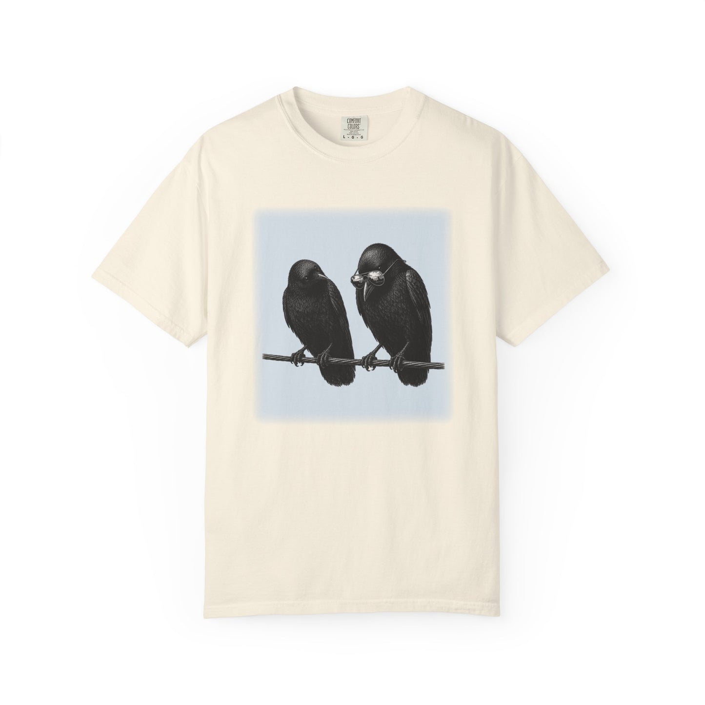 Collect Shiny Things Funny Crow T-Shirt, Raven & Crow Lover Gift Birdwatcher Graphic Tee