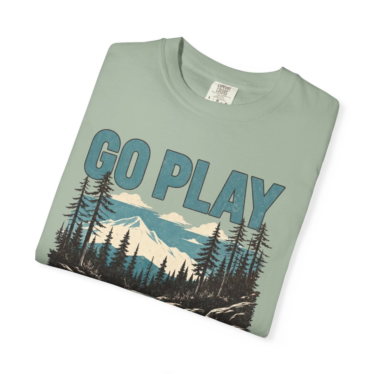 Go Play Outside Graphic T-Shirt — Outdoor Adventure Nature Tee