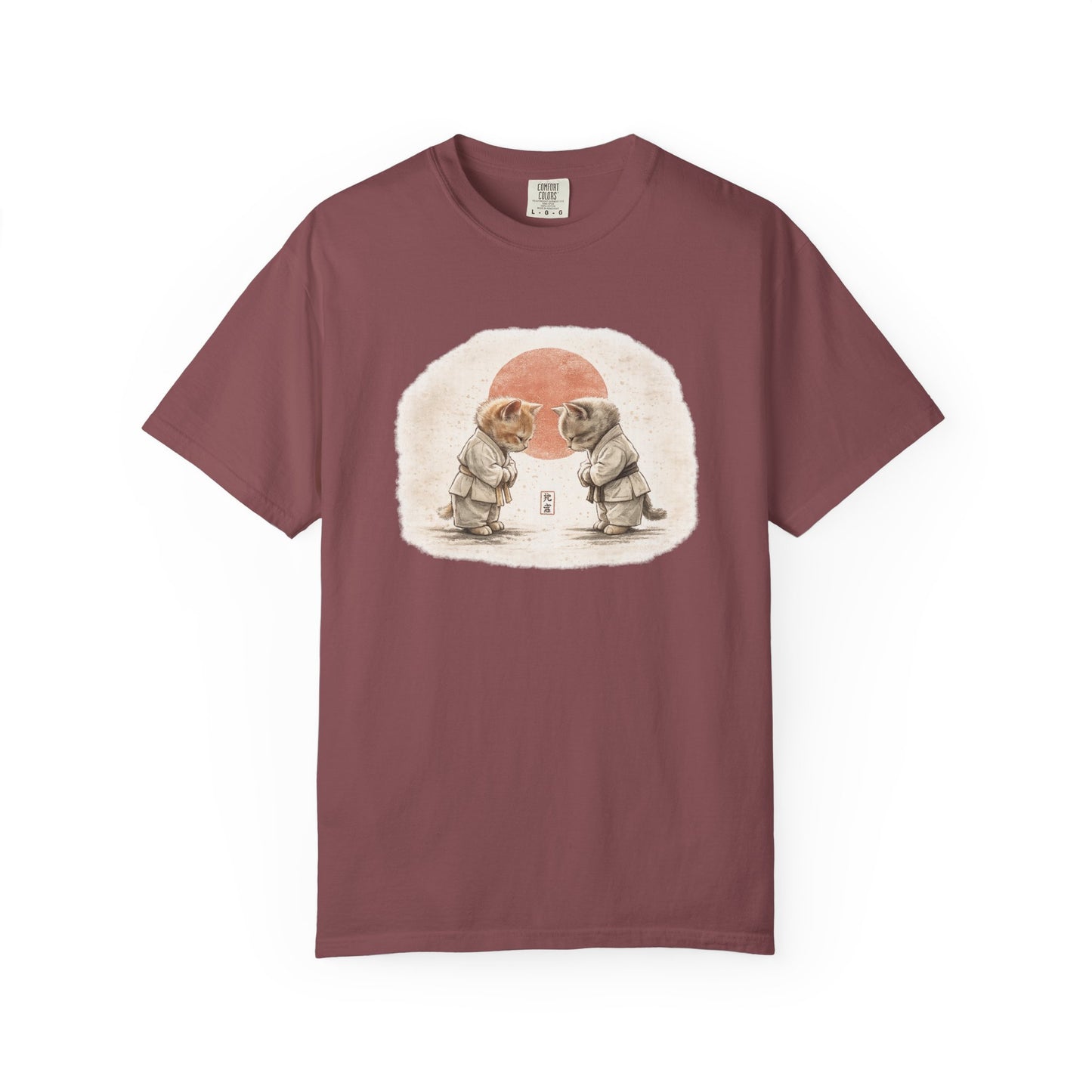 Vintage Dojo Kittens T-Shirt — Bowing Kittens Martial Arts Tee