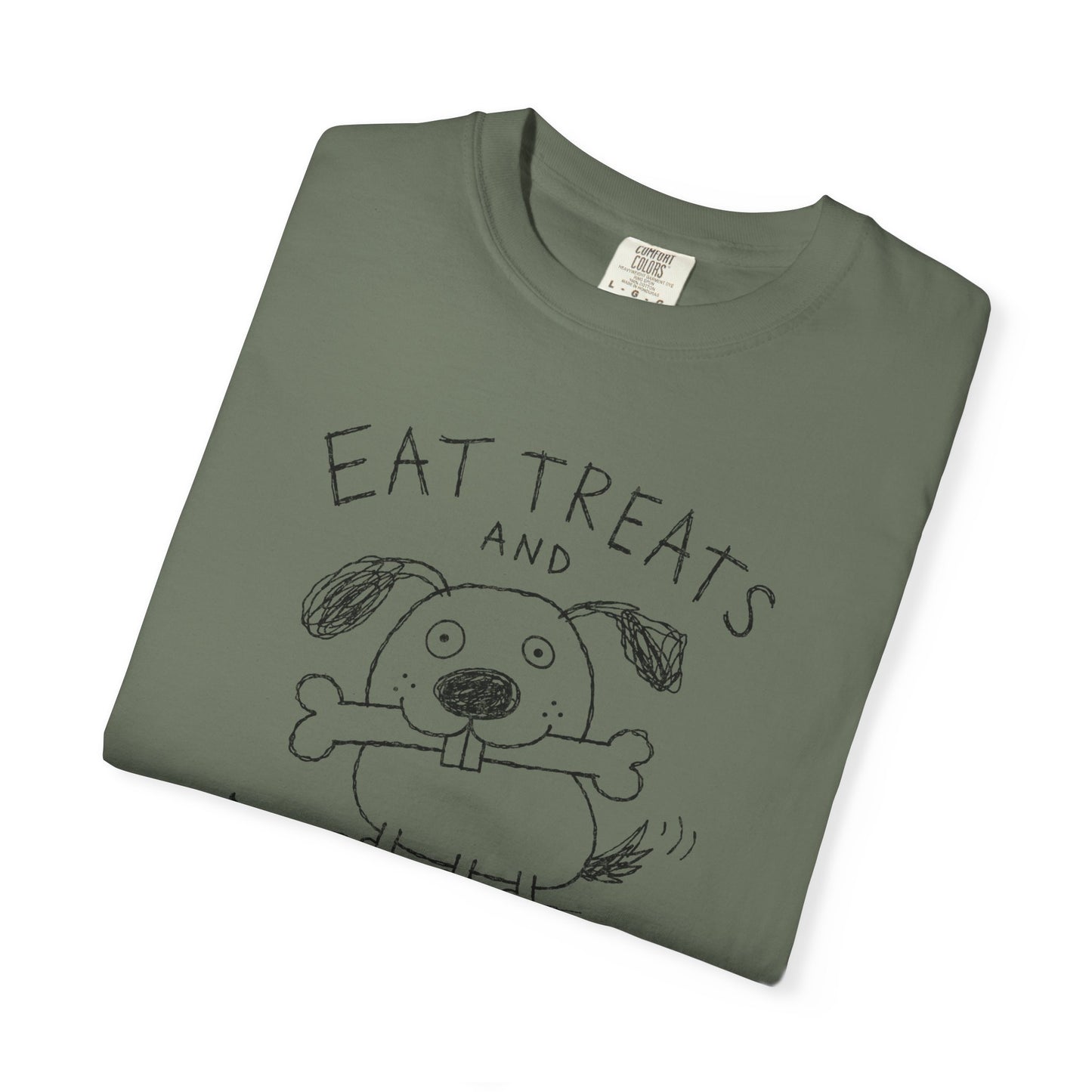 Eat Treats and Manipulate Dog Shirt | Funny Dog Lover Tee | Sarcastic Pet Humor Shirt | Cute Dog Graphic Tee