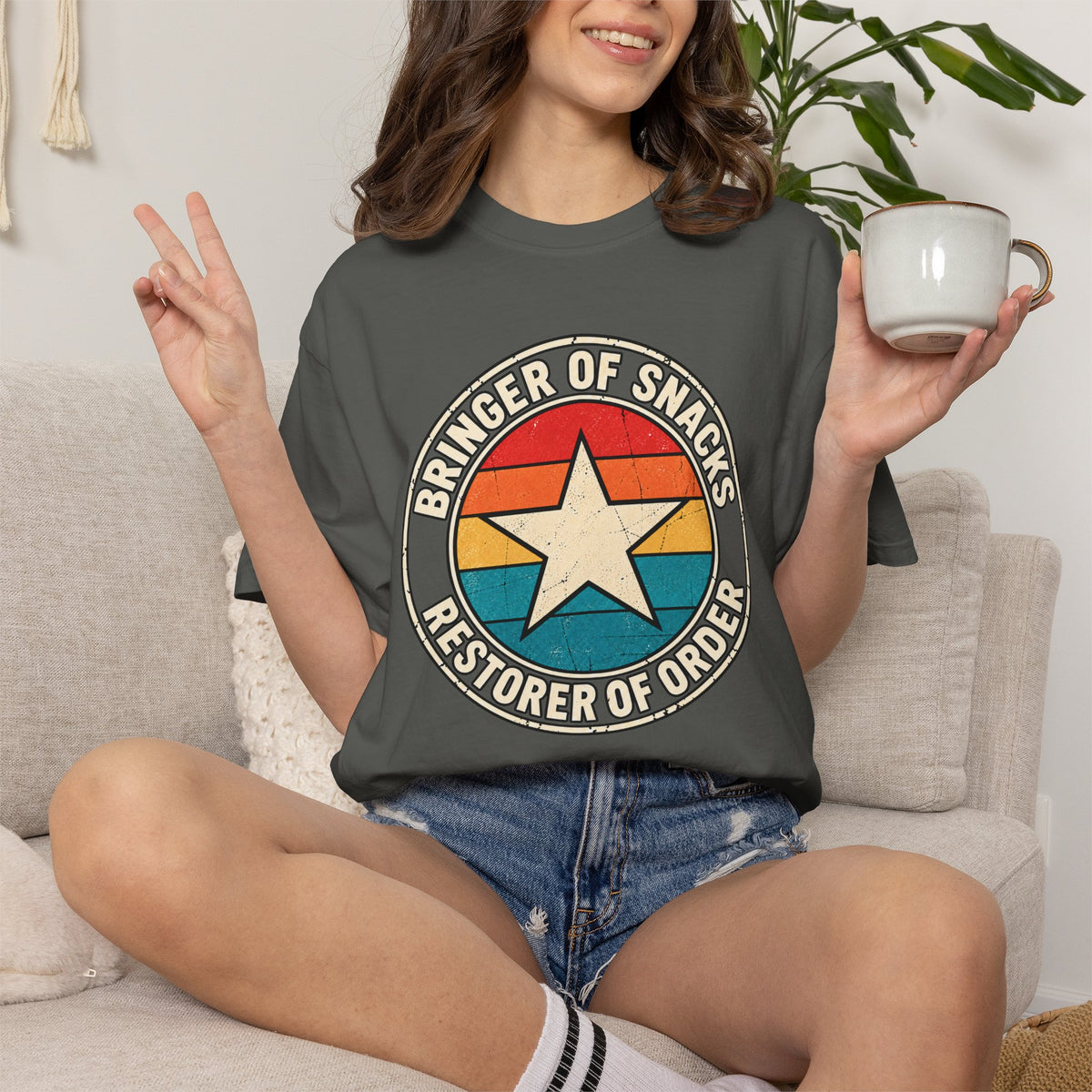Bringer of Snacks, Restorer of Order T-Shirt