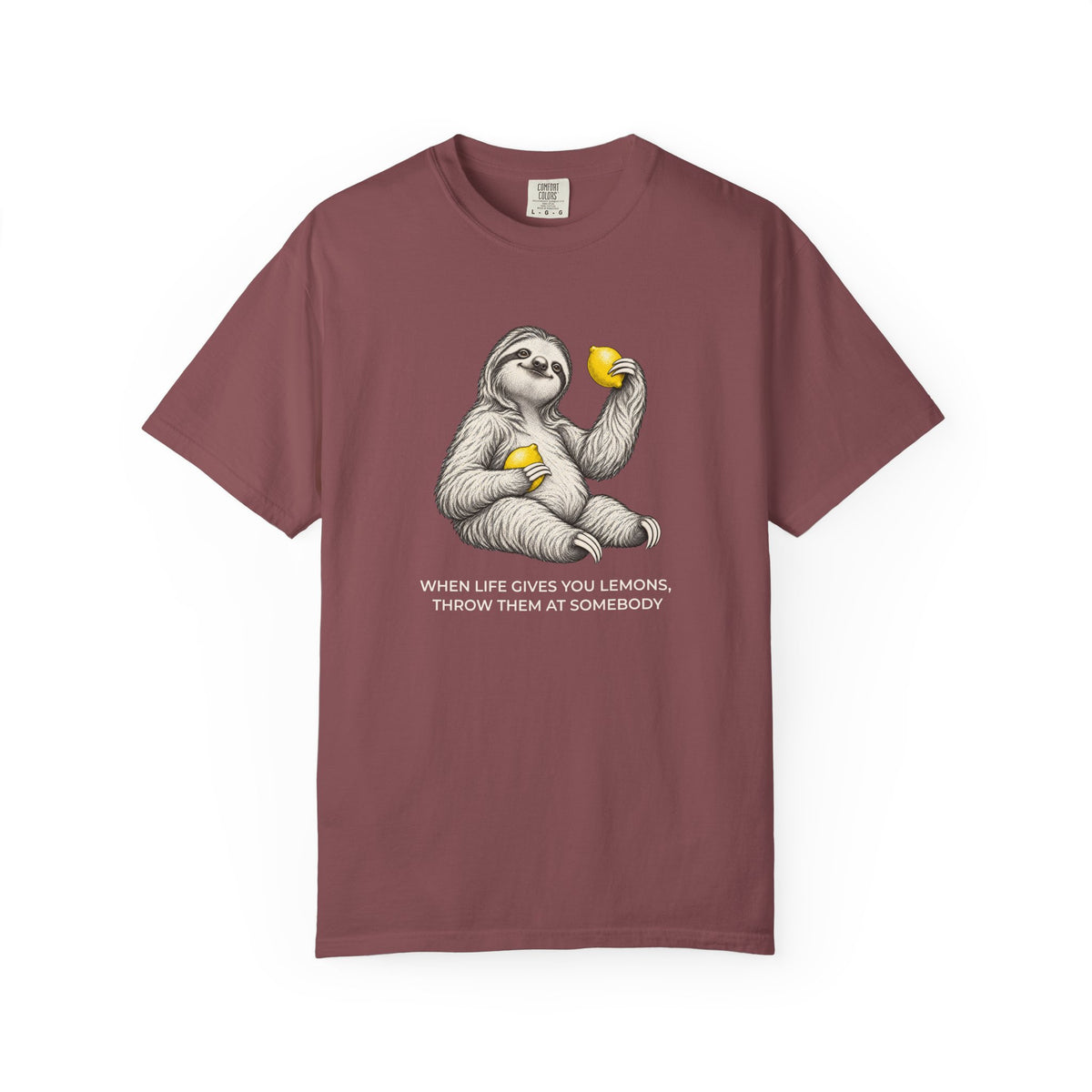 When Life Gives You Lemons Sloth T-Shirt