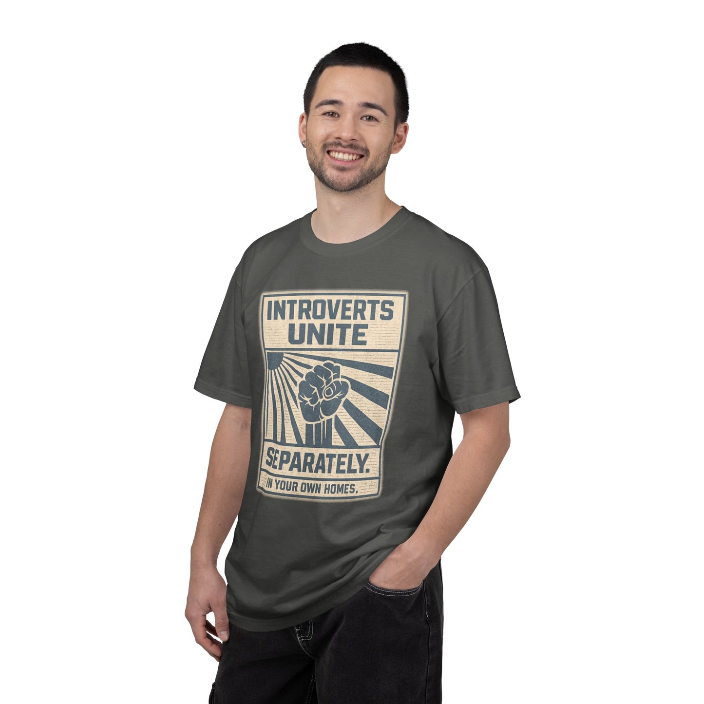Introverts Unite Separately T-Shirt, Funny Introvert Tee