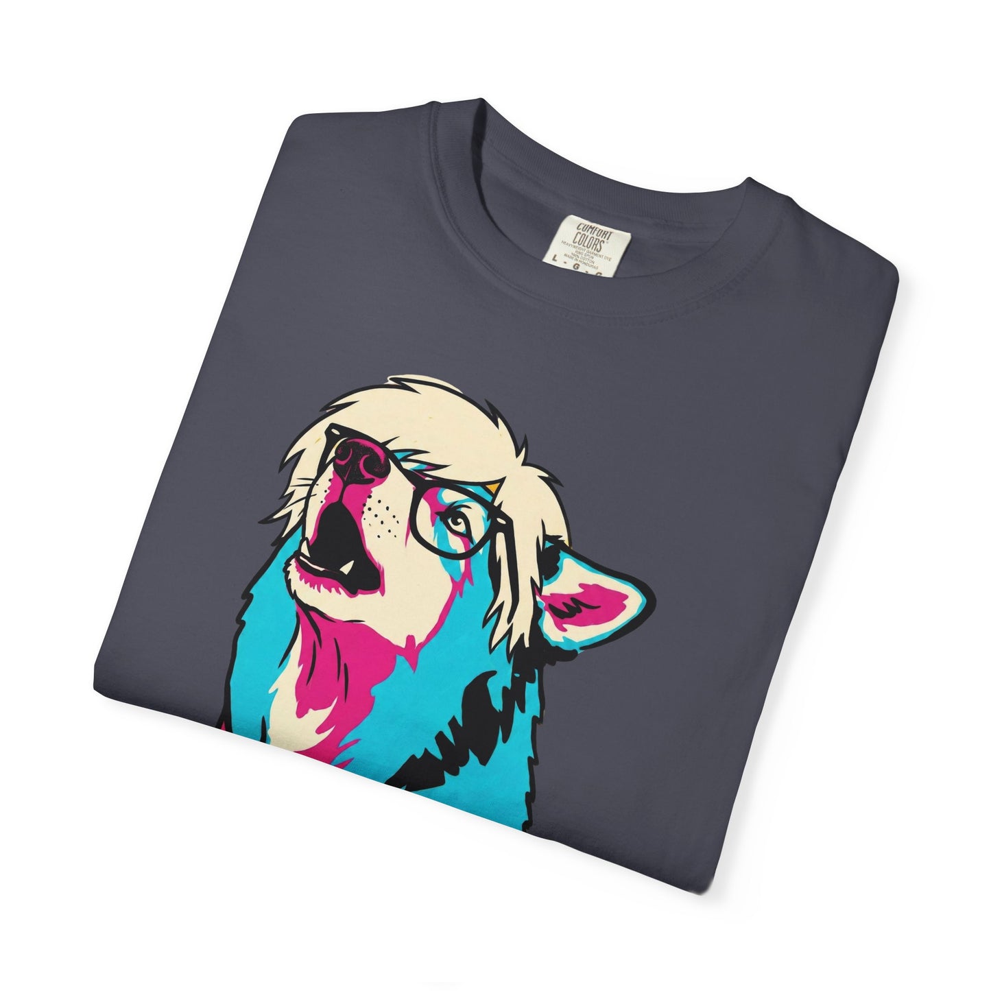 Andy Warhowl Dog Shirt | Funny Pop Art Dog T-Shirt | Vintage-Inspired Andy Warhowl Graphic Tee | Comfort Colors®