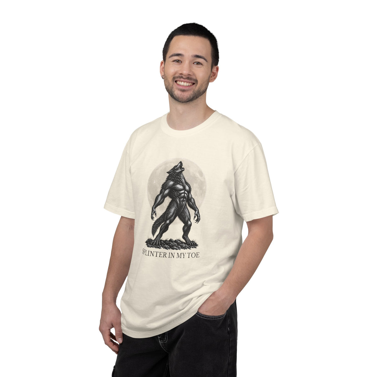 Splinter In My Toe Funny Werewolf Moon T-Shirt