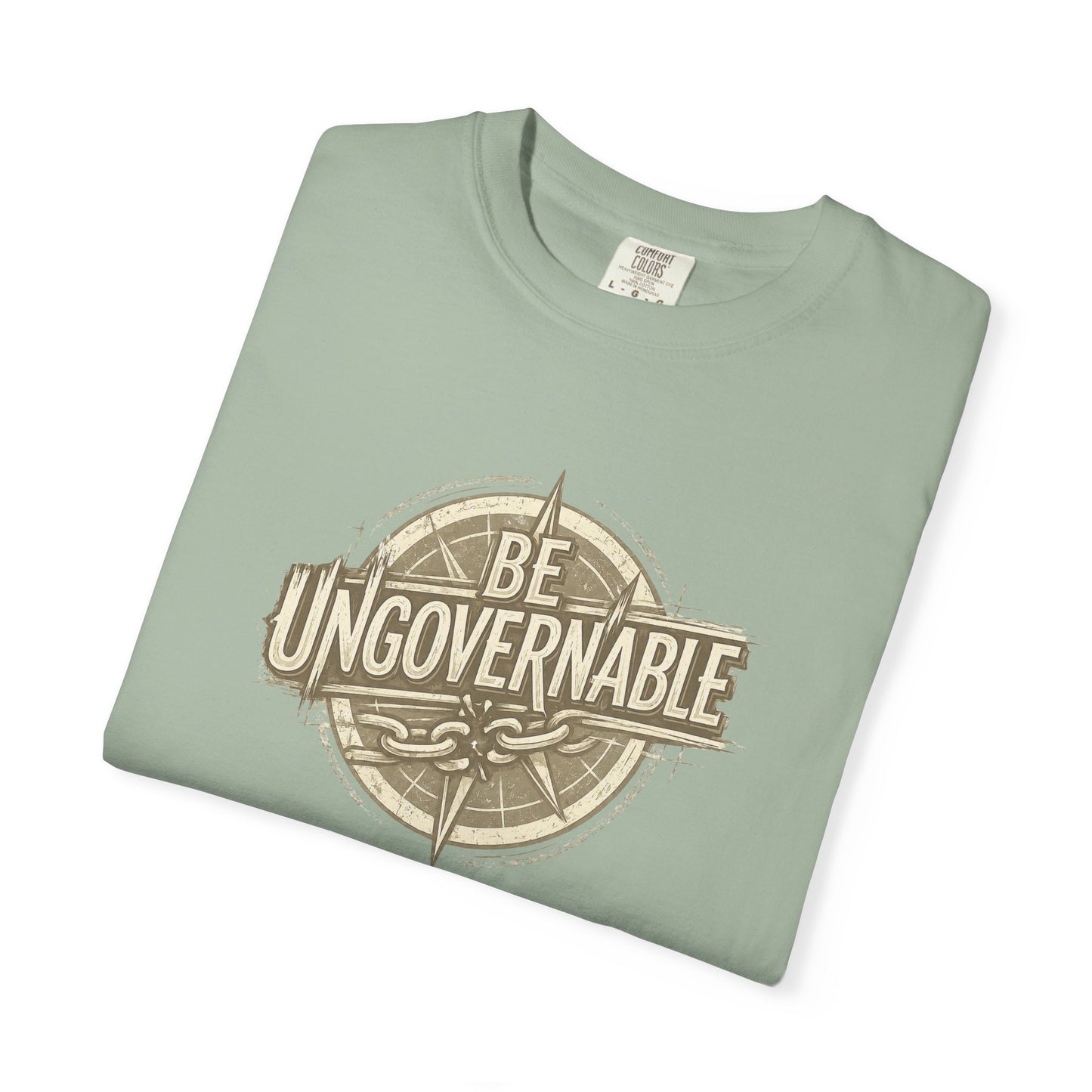 UNGOVERNABLE T-Shirt — Distressed Anti-Hustle, Anti-Establishment Tee