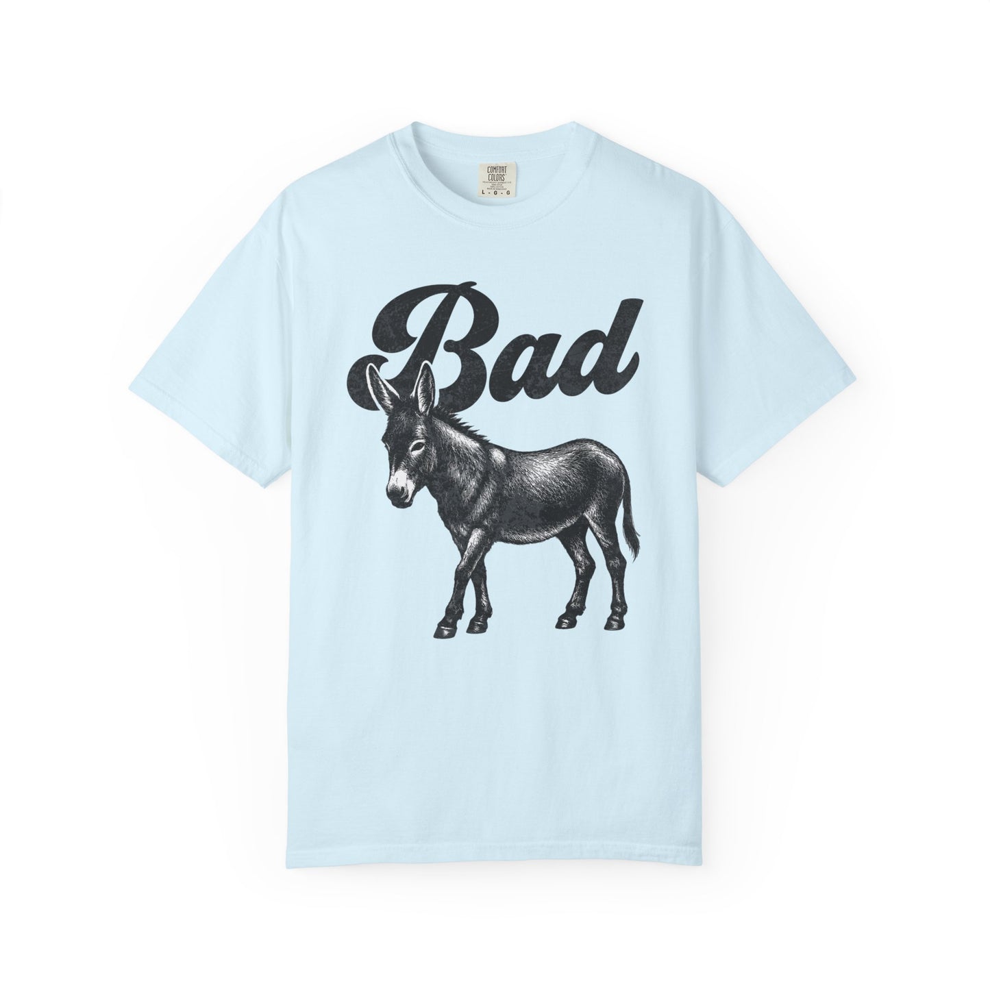 Funny Badass Donkey T-Shirt— Distressed Retro Vintage Graphic Tee