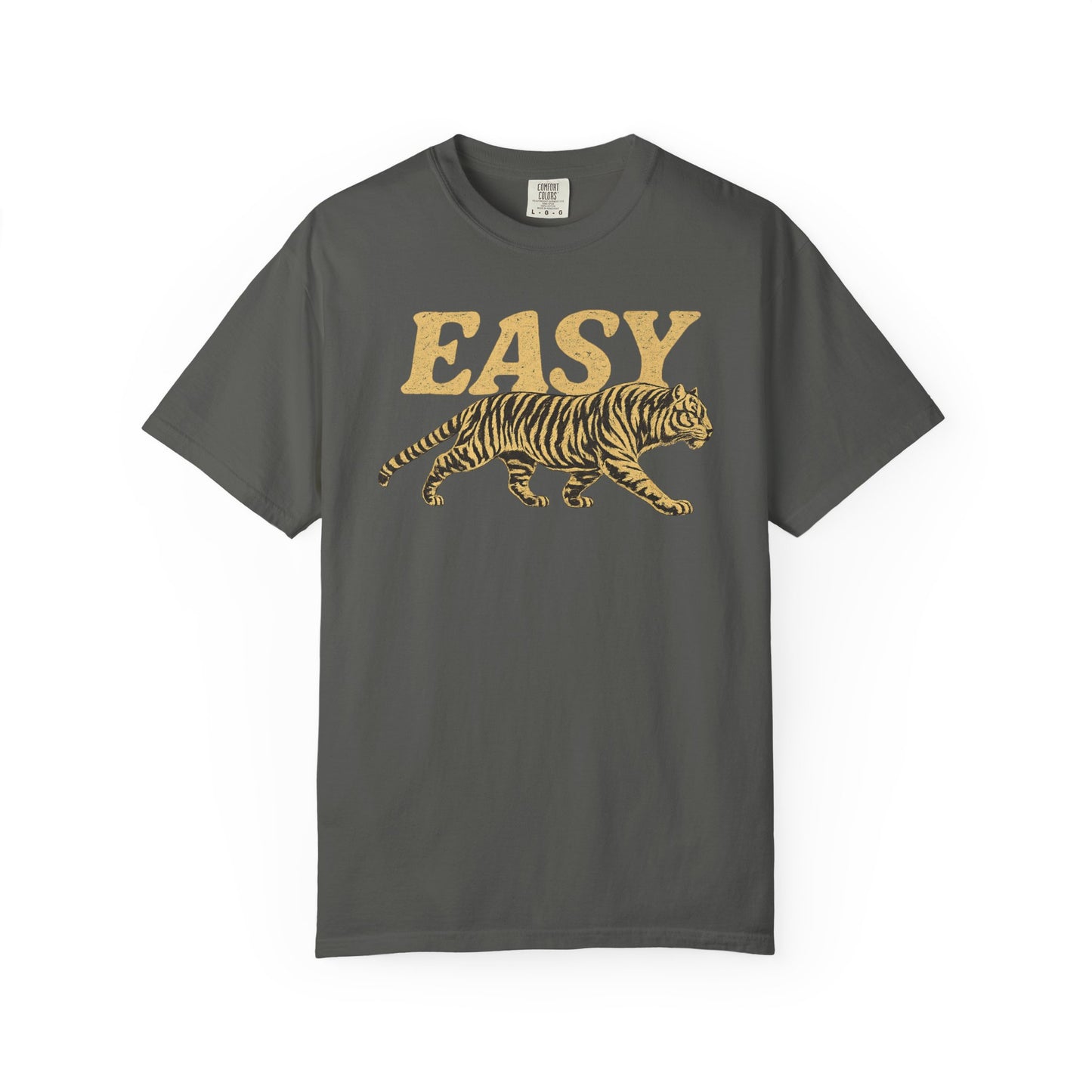 Easy Tiger Funny Retro Vintage Graphic T-Shirt