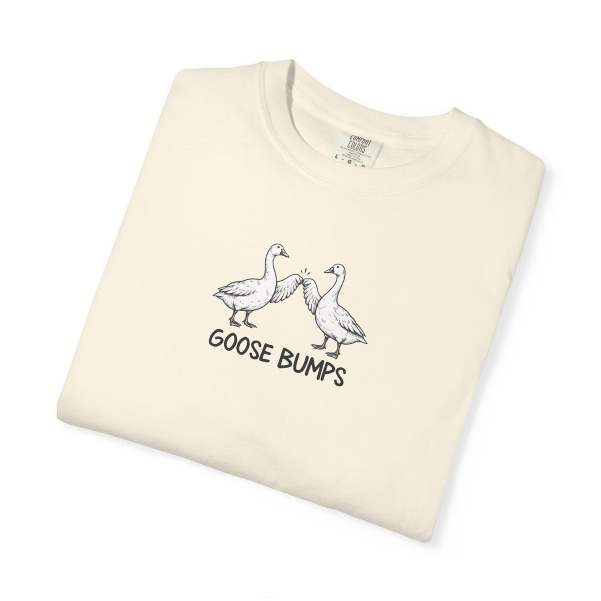Goose Bumps Shirt – Funny Goose Fist Bump Graphic Tee