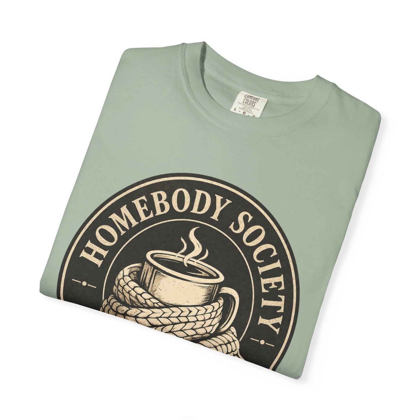 Homebody Society T-Shirt — "More Cozy, Less People" Vintage Distressed Introvert Tee