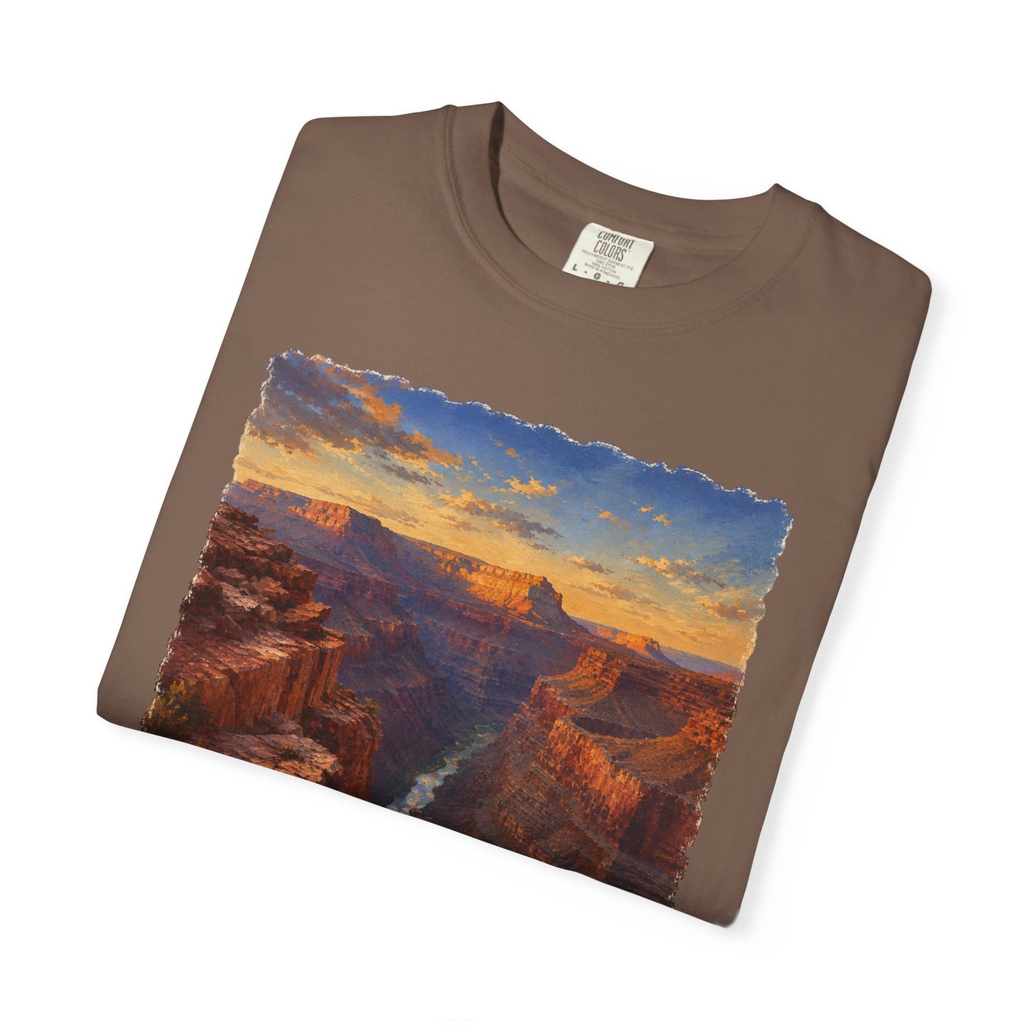 Grand Canyon National Park T-Shirt — Vintage Sunset Canyon Graphic Toroweap Overlook Tee