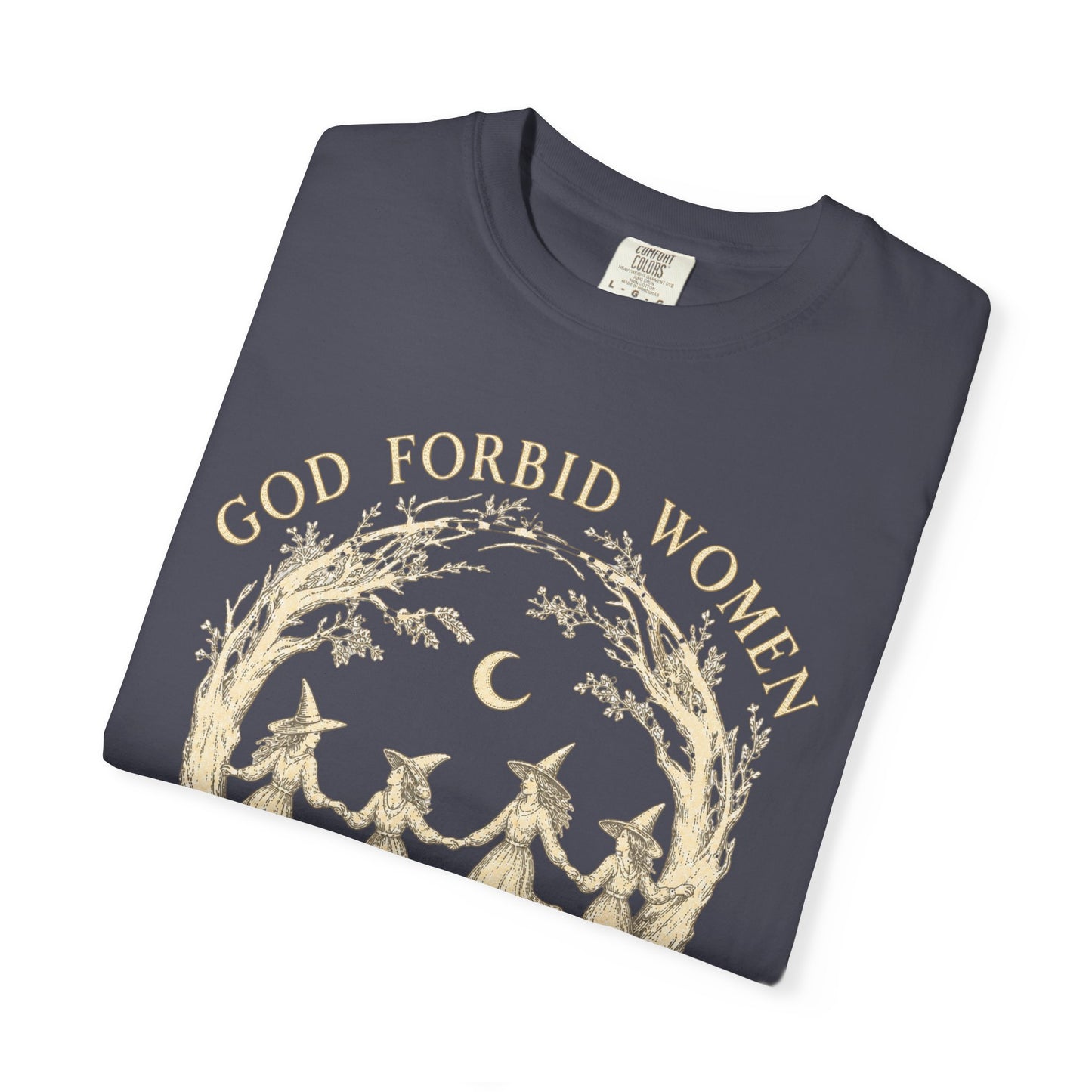 God Forbid Women Have Hobbies, Vintage Witch Graphic