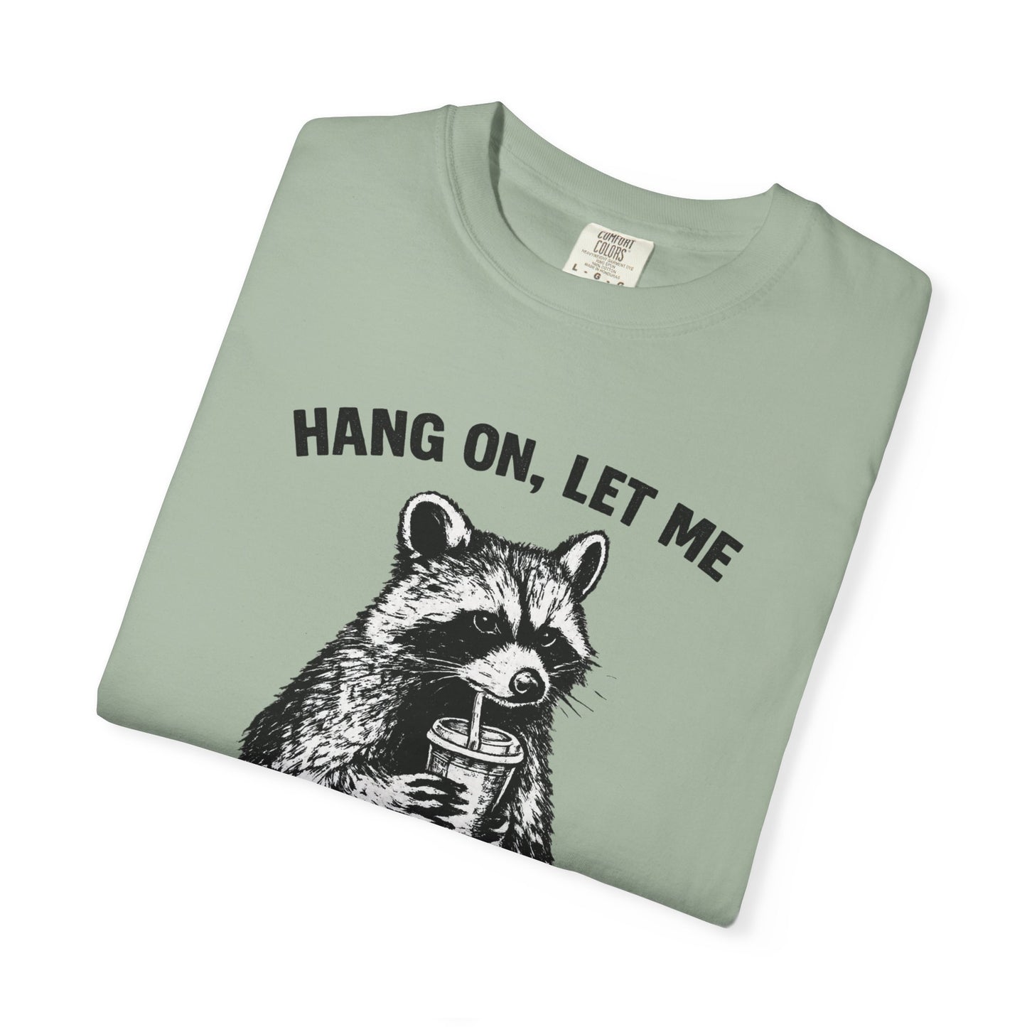 Overthink and Spiral Raccoon T-Shirt