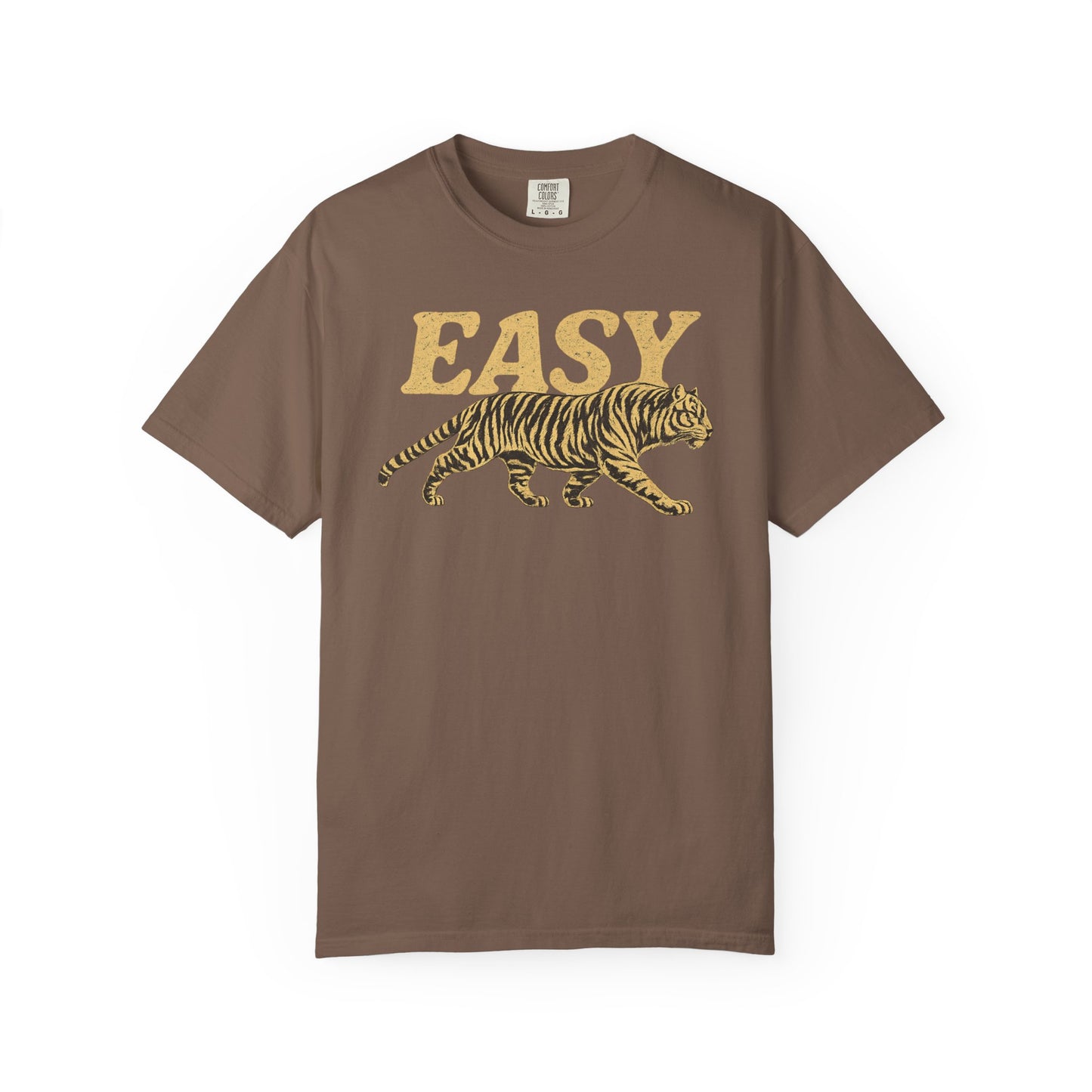 Easy Tiger Funny Retro Vintage Graphic T-Shirt