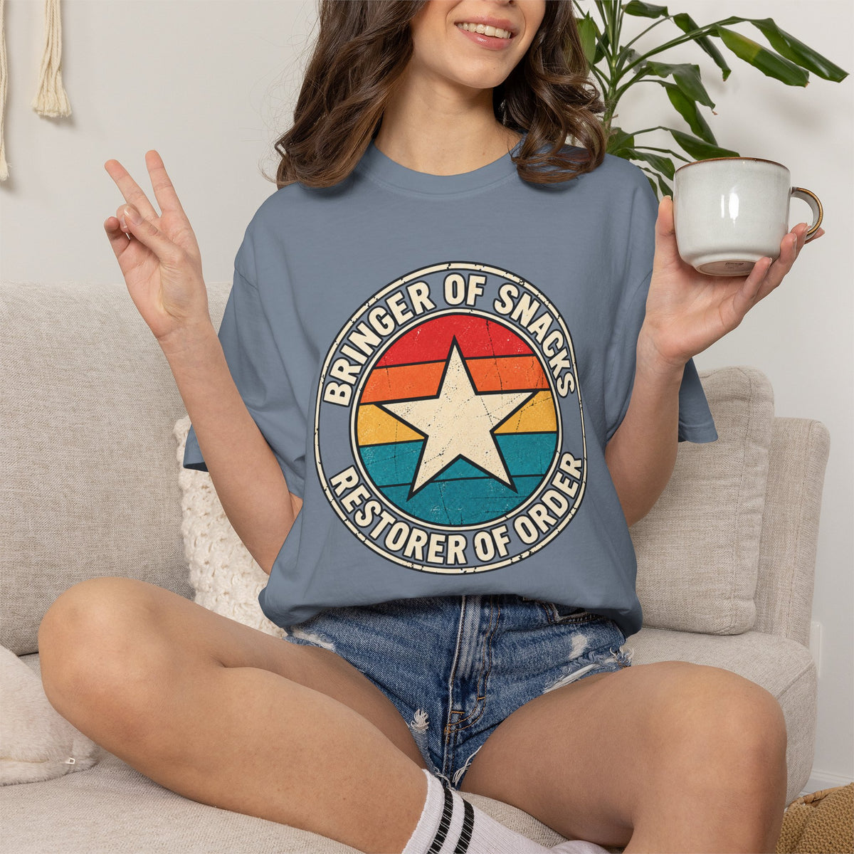 Bringer of Snacks, Restorer of Order T-Shirt