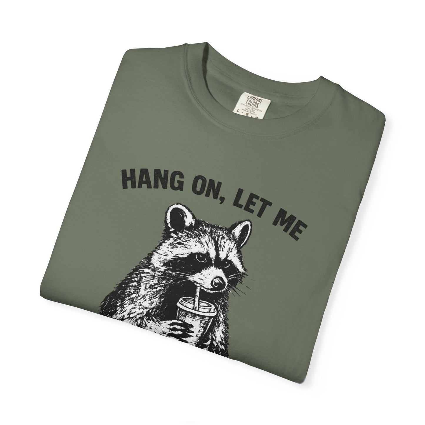 Overthink and Spiral Raccoon T-Shirt