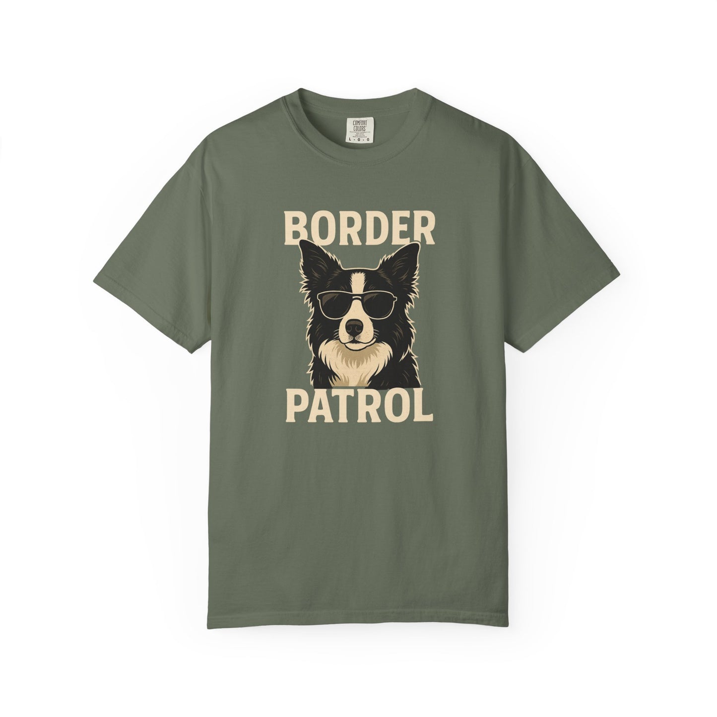 Border Patrol Border Collie Shirt, Funny Border Collie Dog Lover Gift