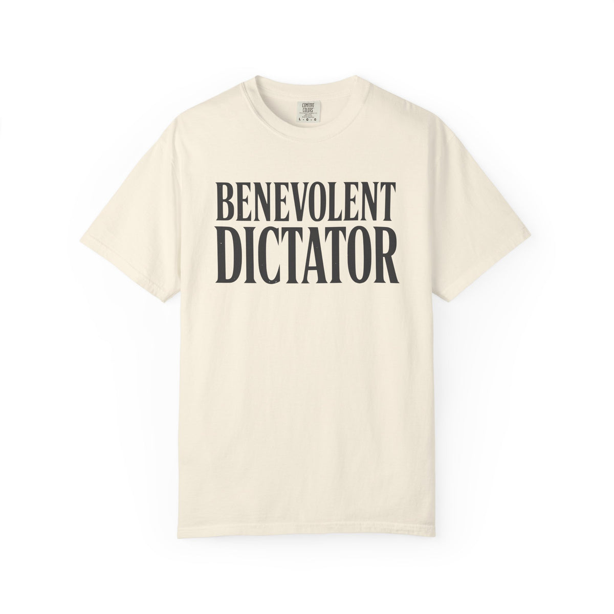 Benevolent Dictator T-Shirt Vintage Typography Graphic Tee