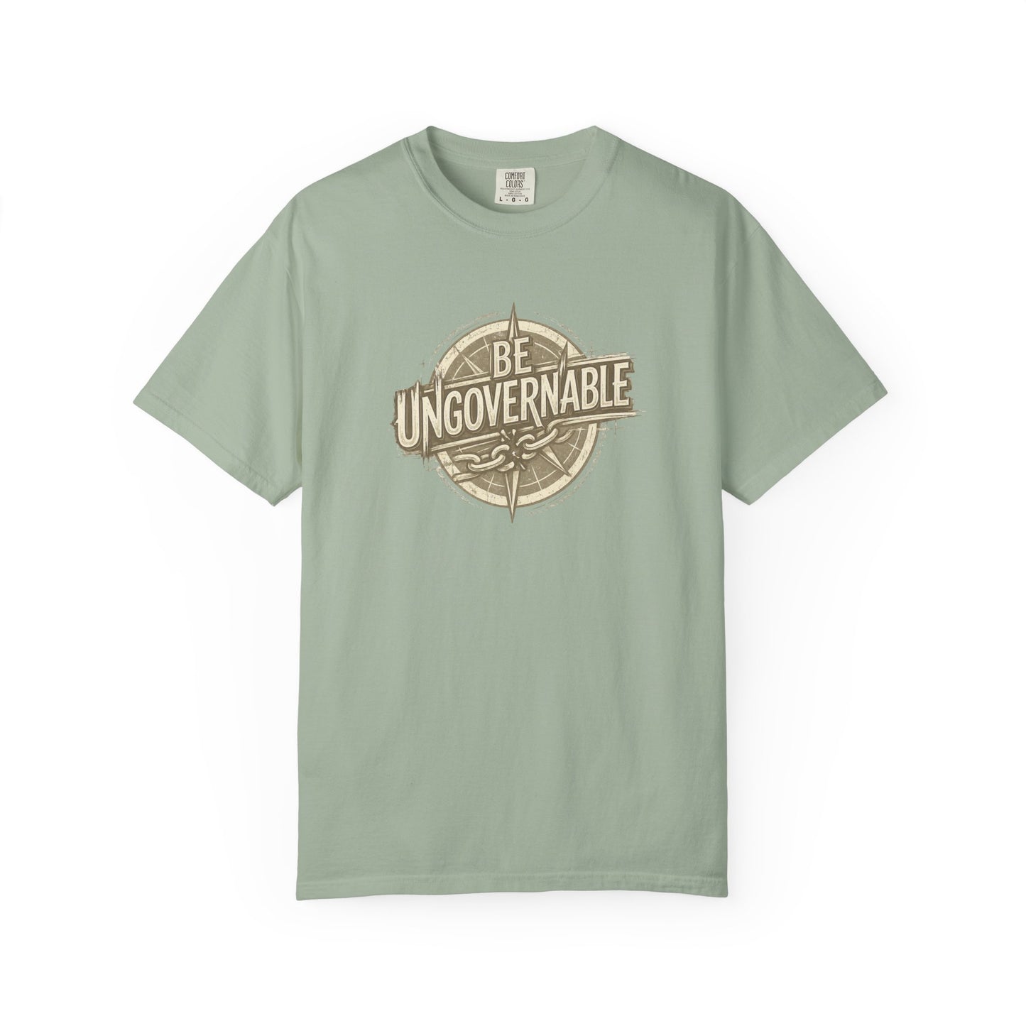 UNGOVERNABLE T-Shirt — Distressed Anti-Hustle, Anti-Establishment Tee