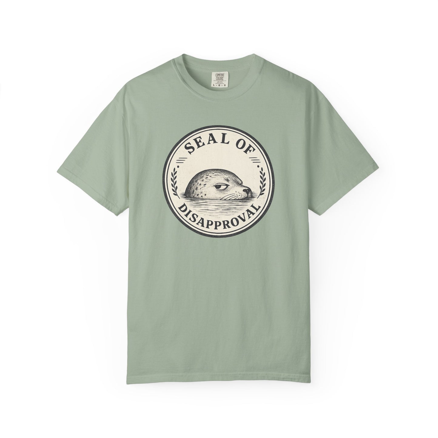 Seal of Disapproval Retro Badge T-Shirt