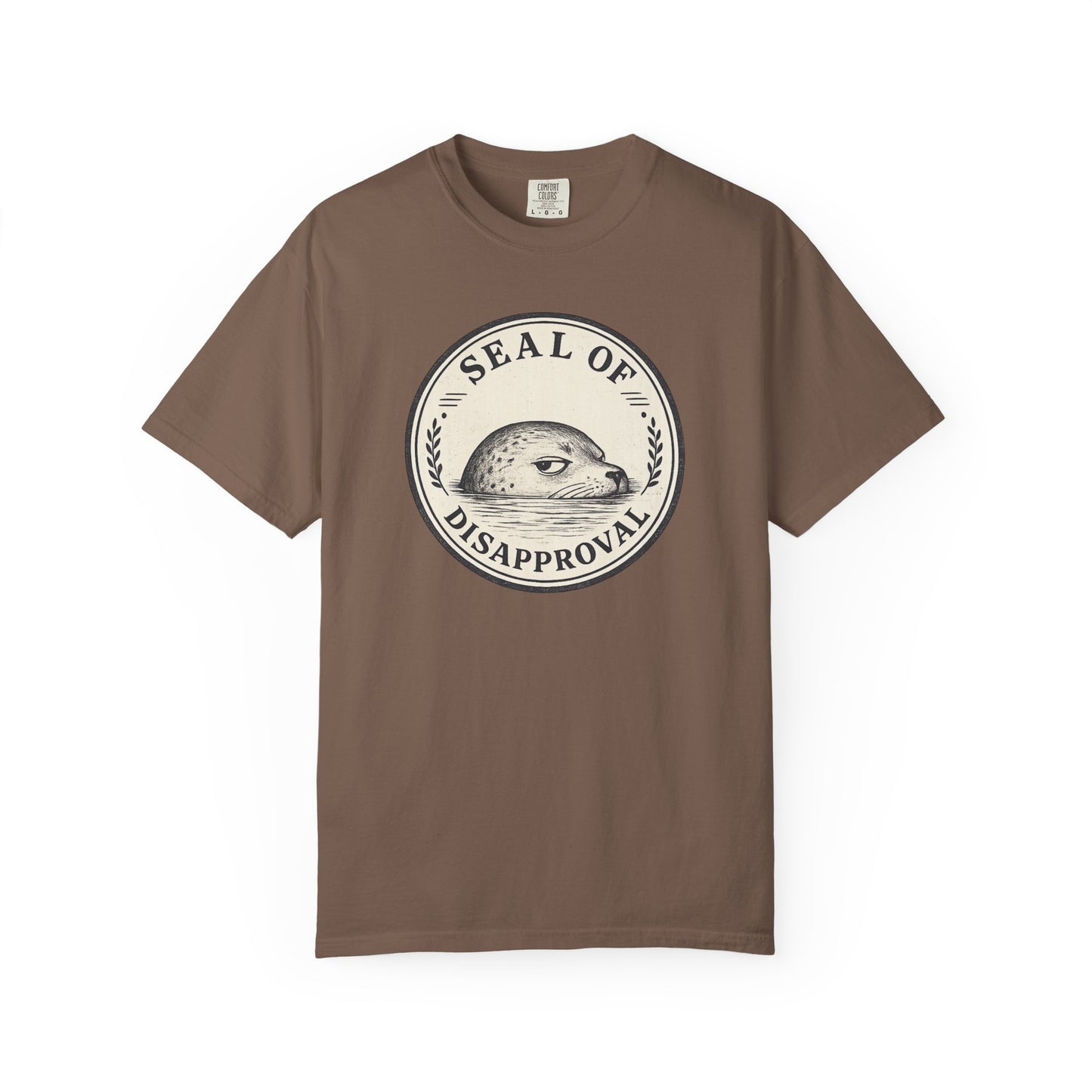 Seal of Disapproval Retro Badge T-Shirt