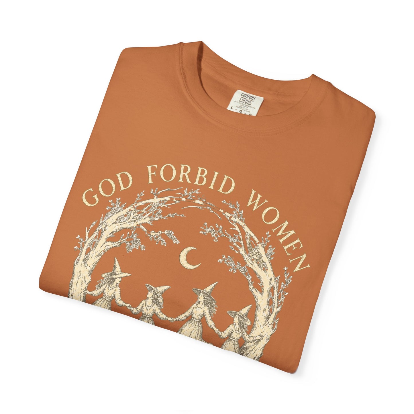 God Forbid Women Have Hobbies, Vintage Witch Graphic