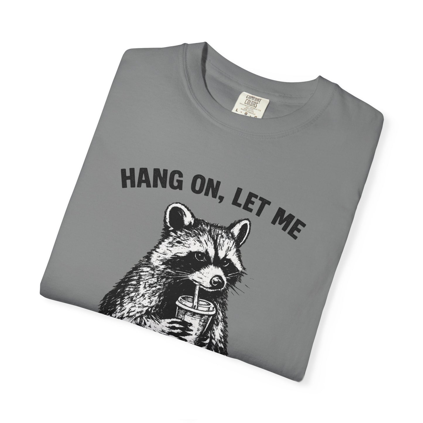Overthink and Spiral Raccoon T-Shirt