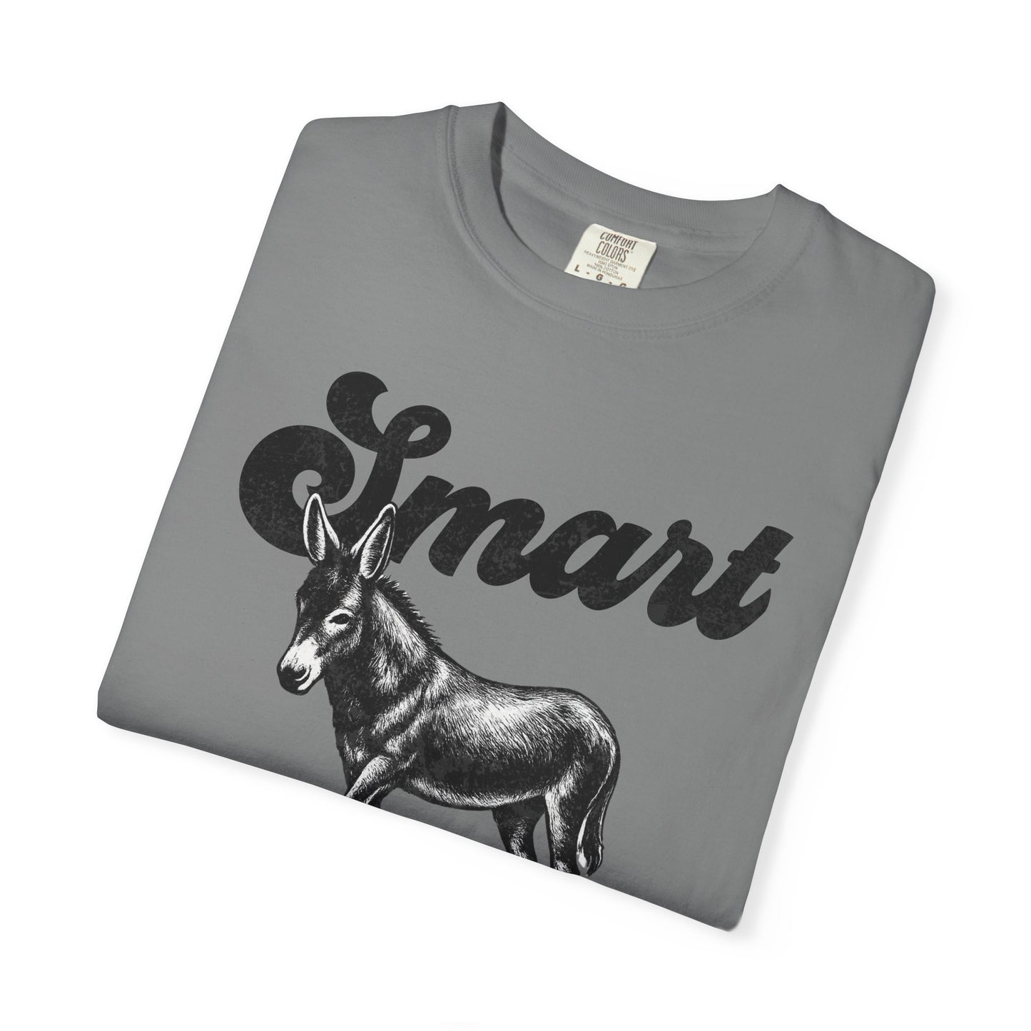 Smart Ass Donkey Funny Vintage Retro Graphic T-Shirt