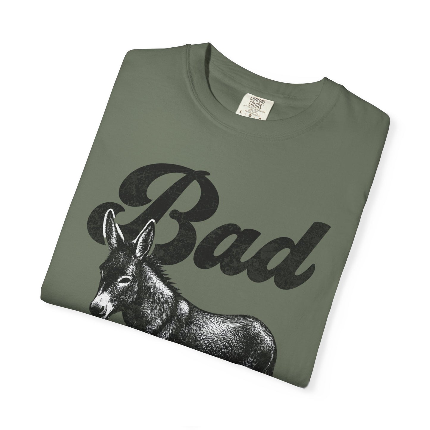 Funny Badass Donkey T-Shirt— Distressed Retro Vintage Graphic Tee