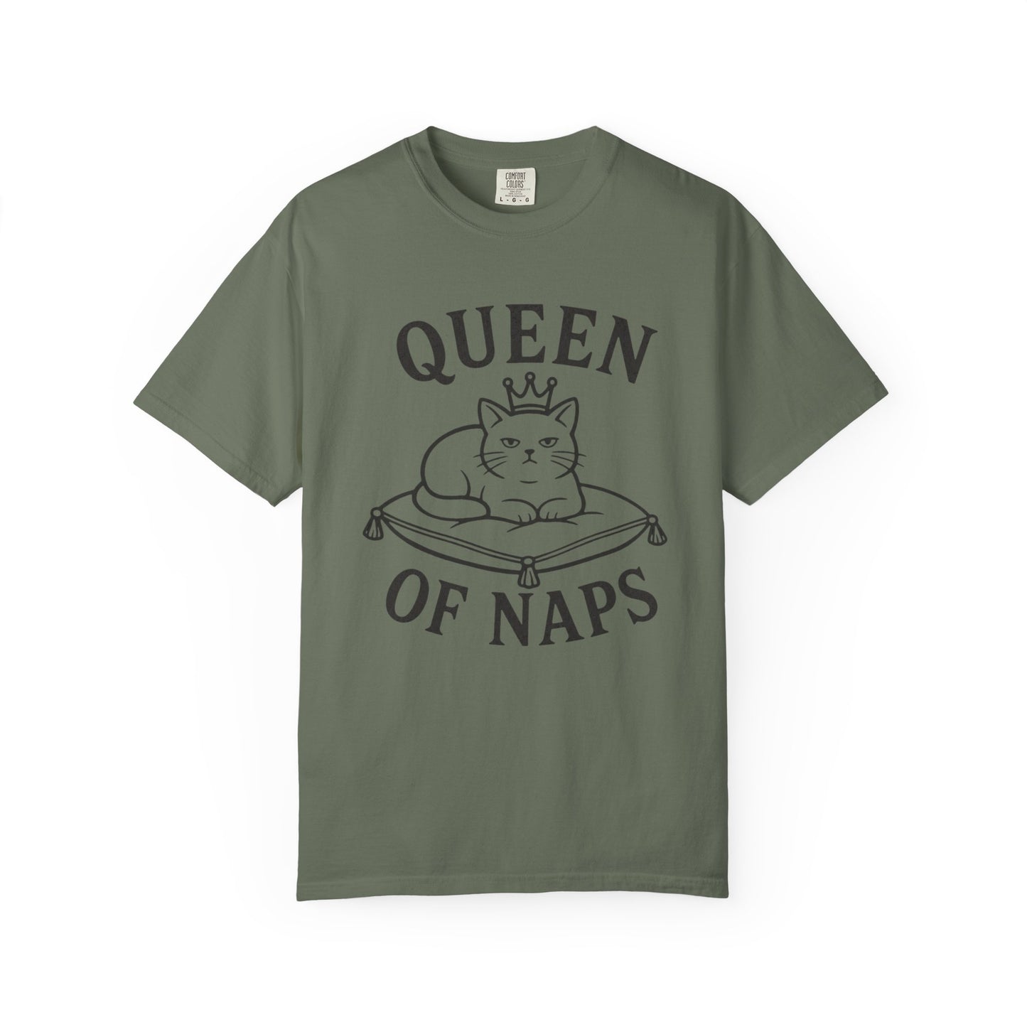 Queen of Naps Cat T-Shirt