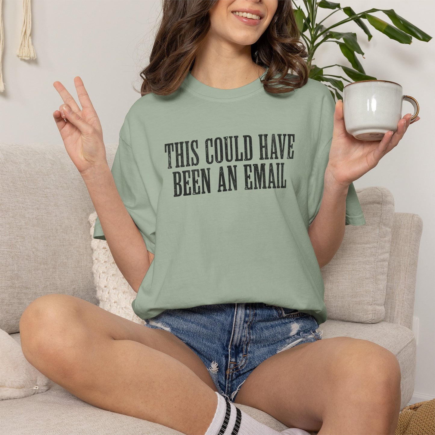THIS COULD HAVE BEEN AN EMAIL T-Shirt — Anti-Hustle Funny Work Shirt