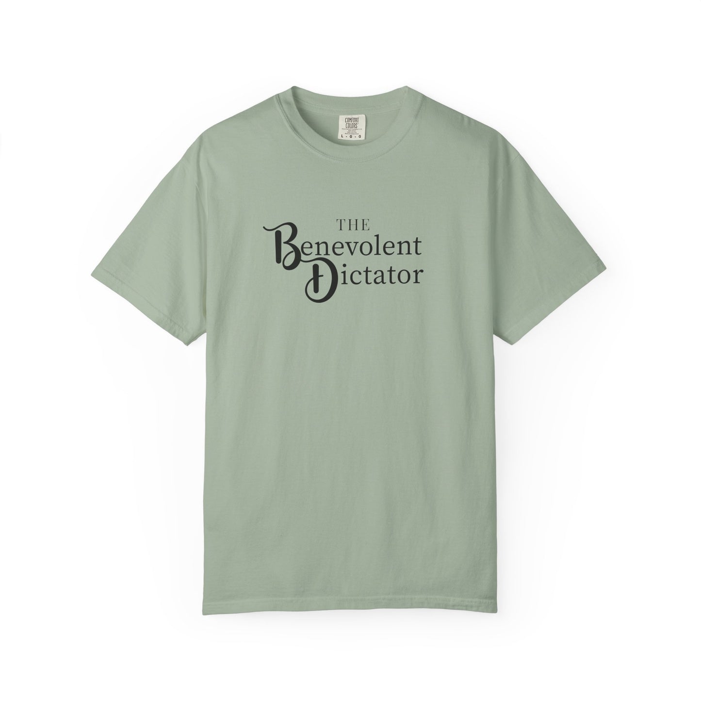 Benevolent Dictator T-Shirt — Retro Script Graphic Tee