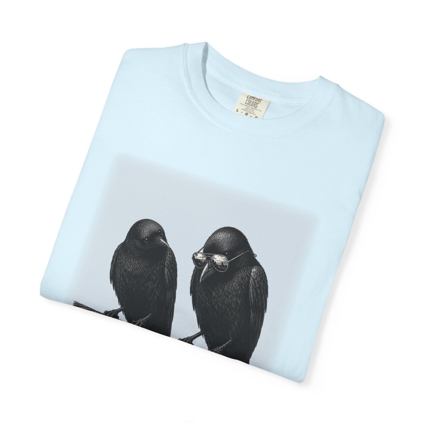 Collect Shiny Things Funny Crow T-Shirt, Raven & Crow Lover Gift Birdwatcher Graphic Tee