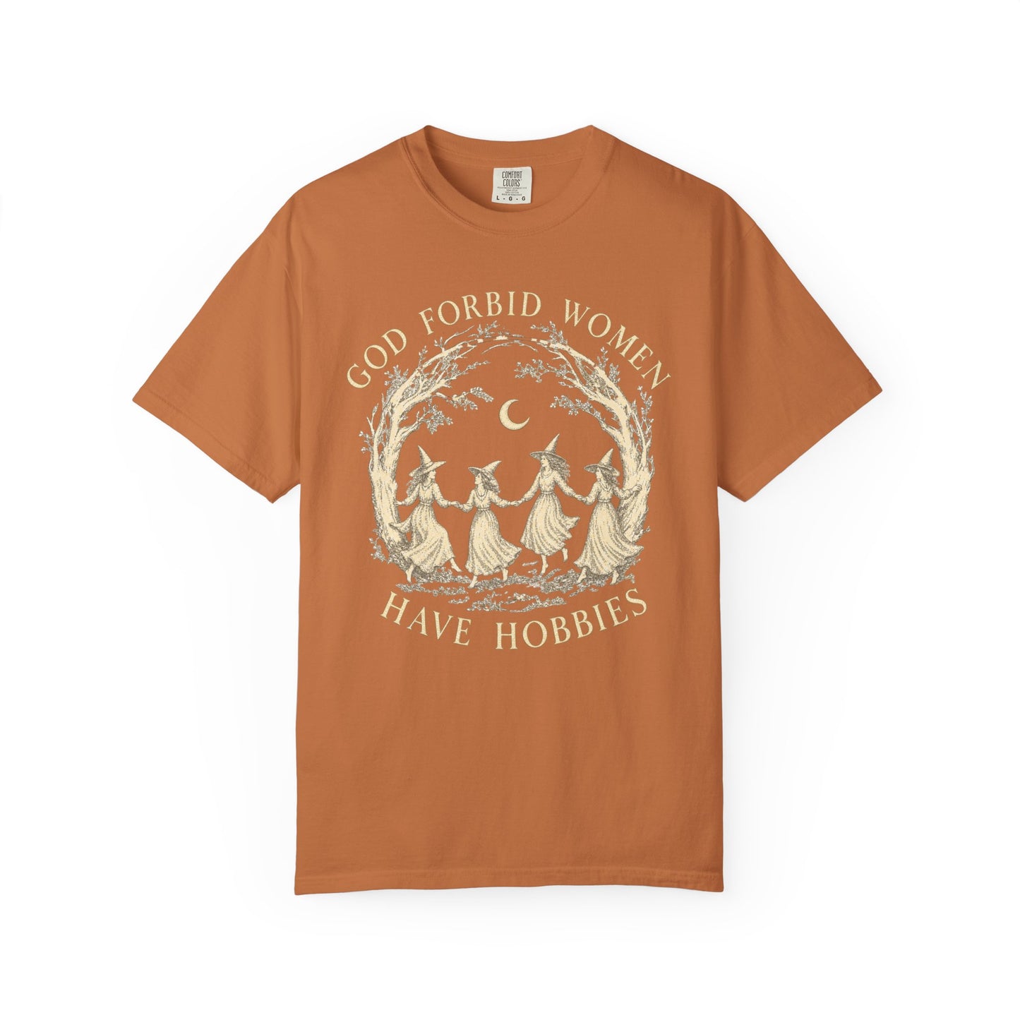 God Forbid Women Have Hobbies, Vintage Witch Graphic