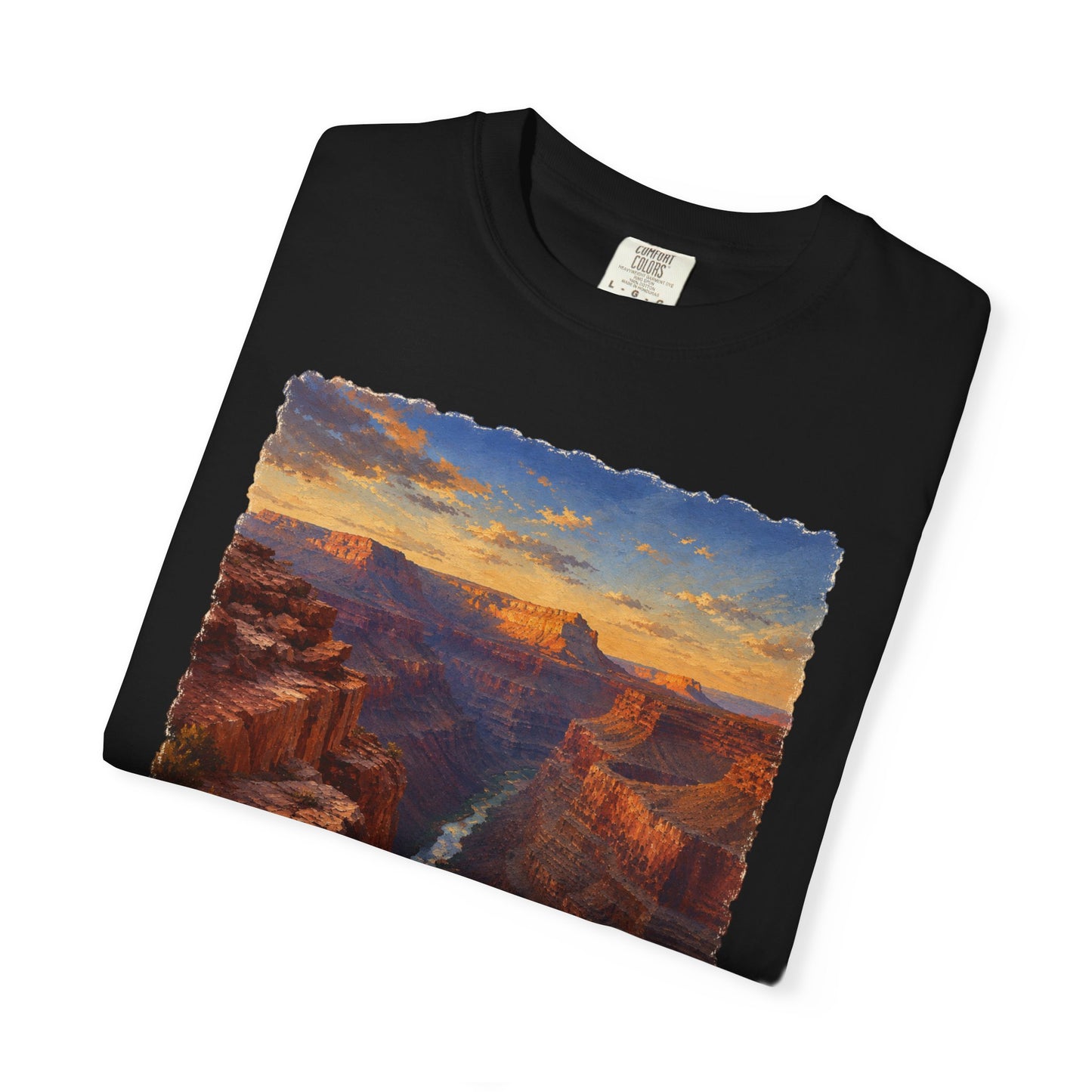 Grand Canyon National Park T-Shirt — Vintage Sunset Canyon Graphic Toroweap Overlook Tee