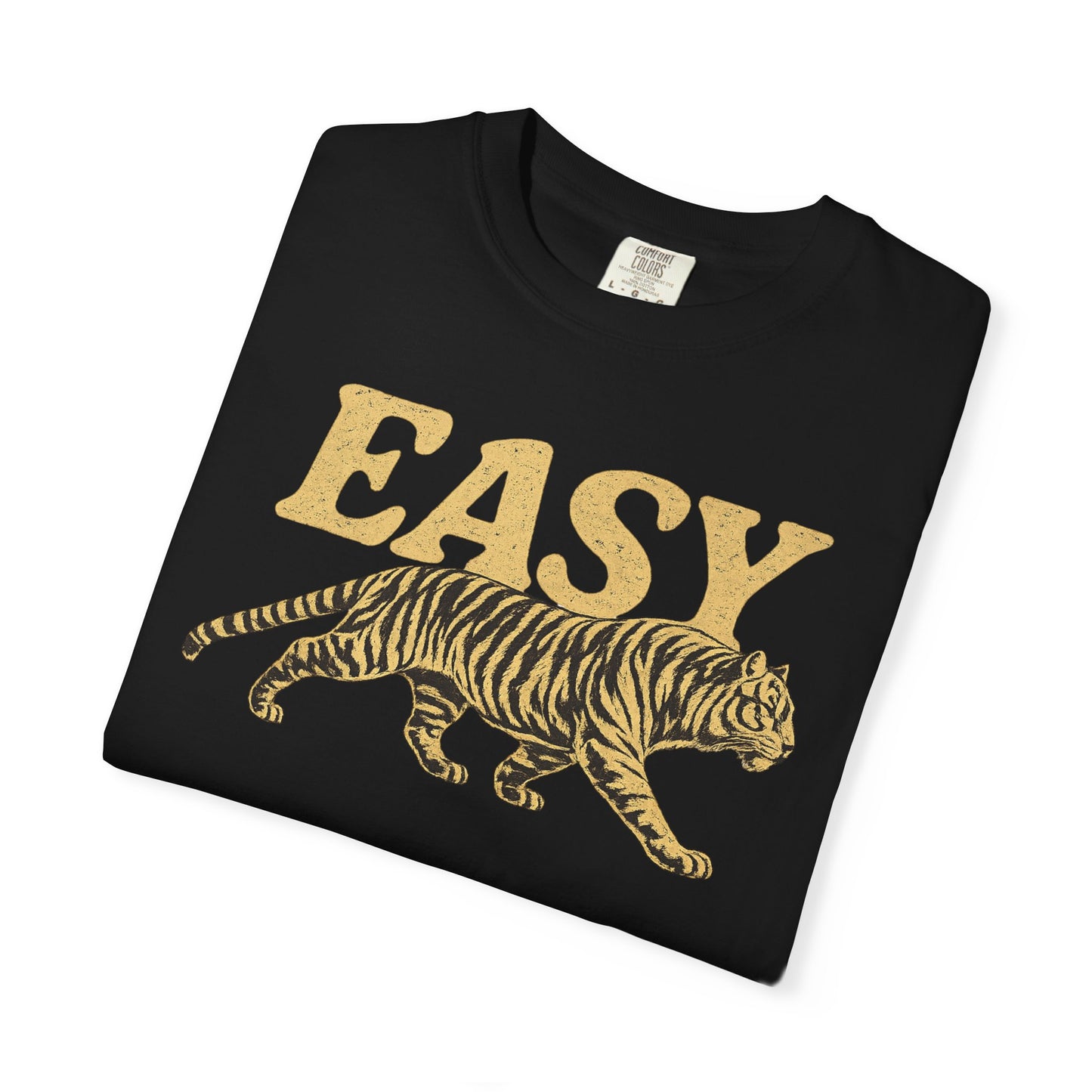 Easy Tiger Funny Retro Vintage Graphic T-Shirt