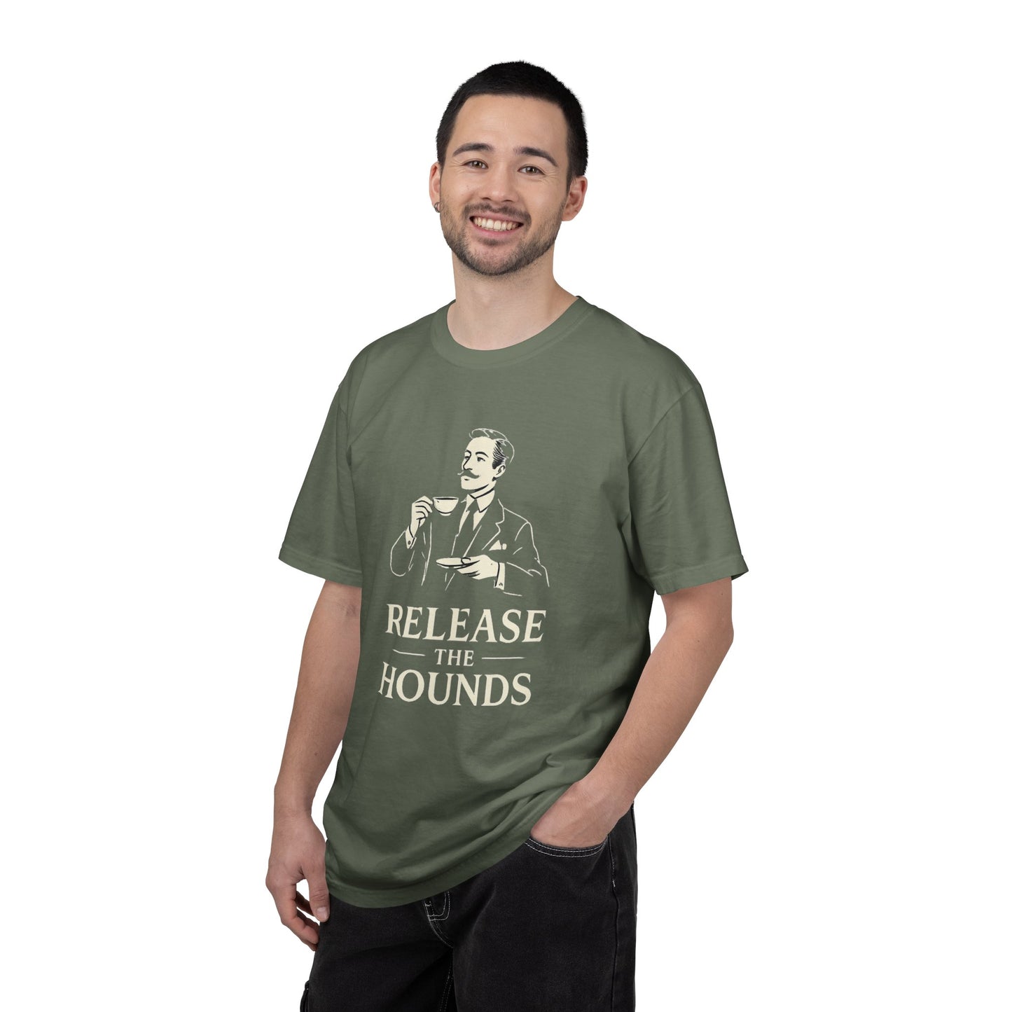 'Release the Hounds' Aristocrat Tea T-shirt