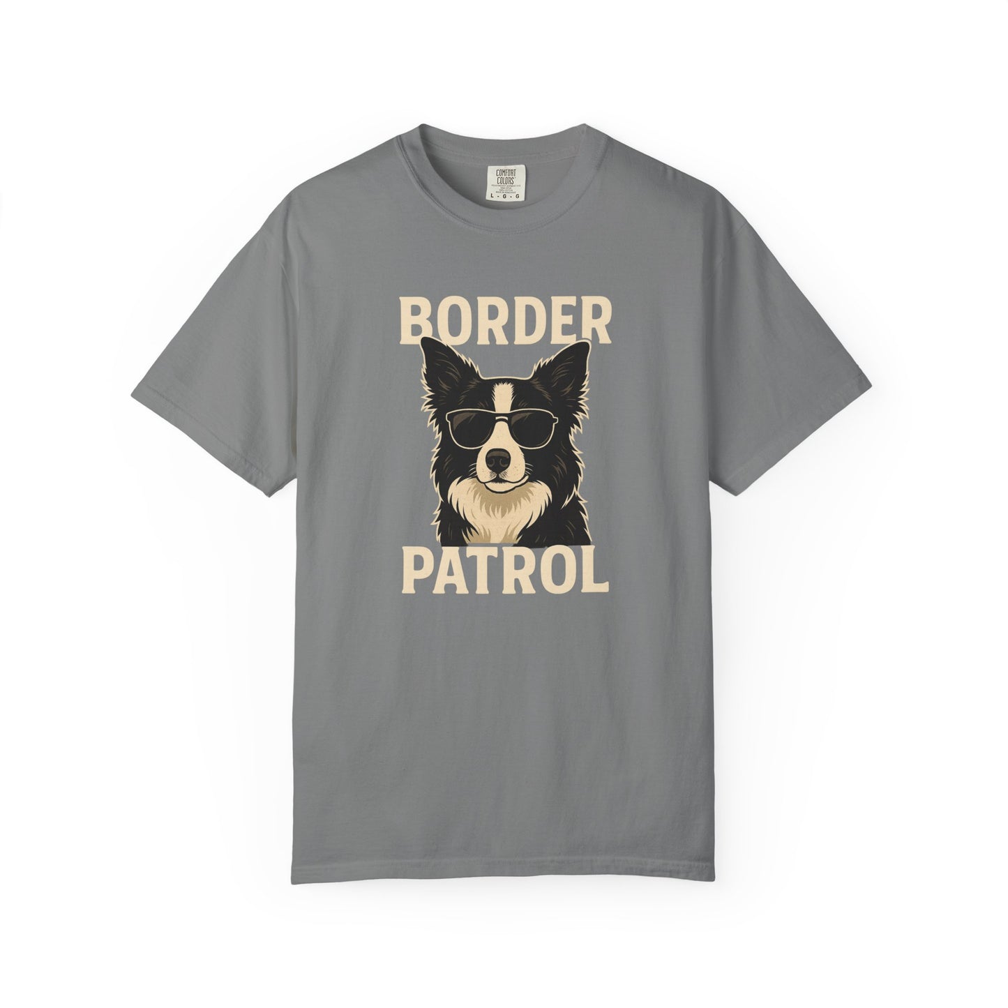 Border Patrol Border Collie Shirt, Funny Border Collie Dog Lover Gift