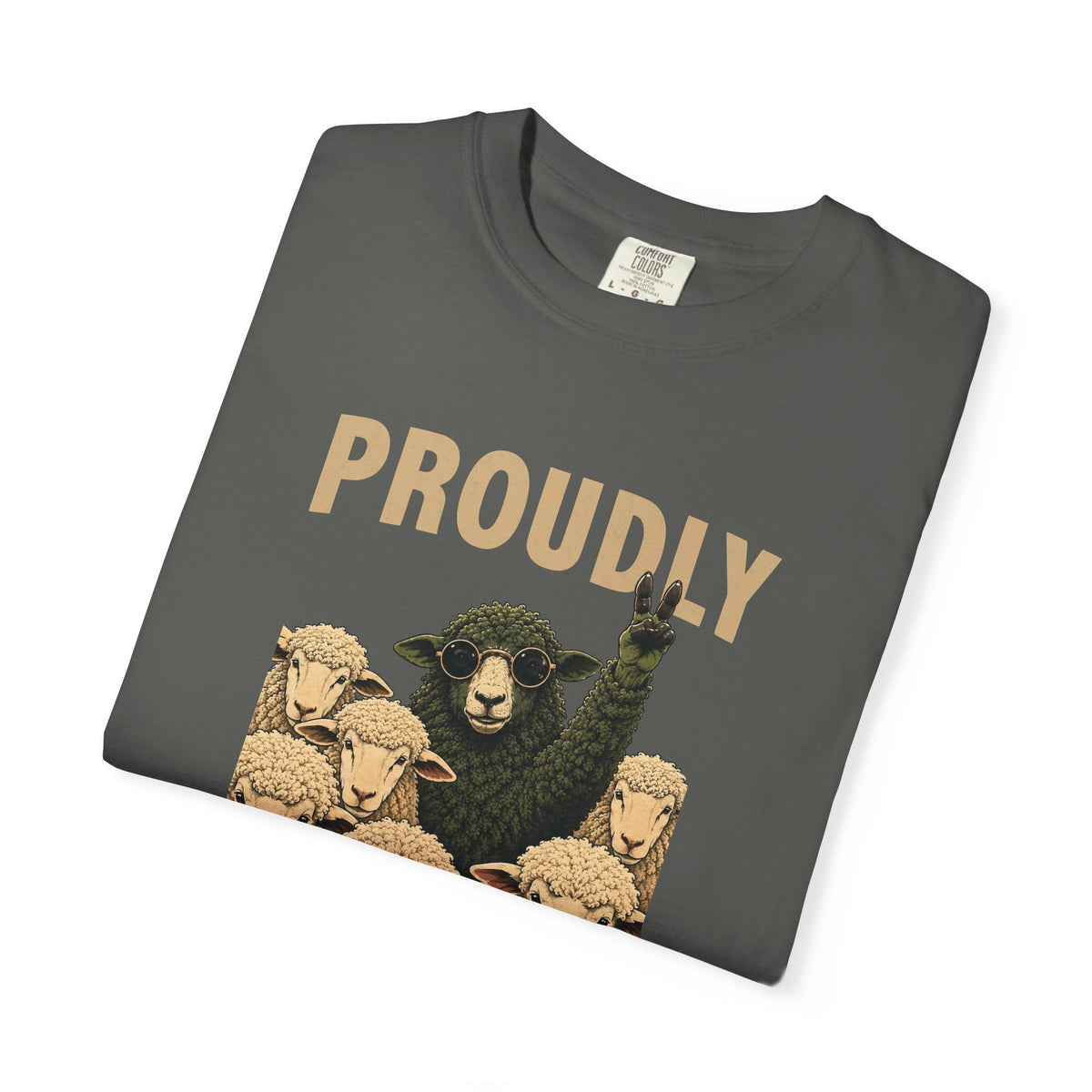 Proudly Different Black Sheep Shirt – Funny Individuality Graphic Tee