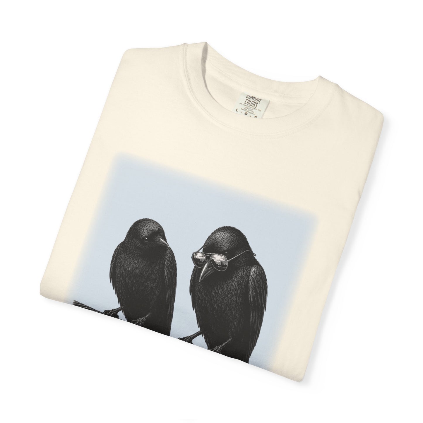Collect Shiny Things Funny Crow T-Shirt, Raven & Crow Lover Gift Birdwatcher Graphic Tee