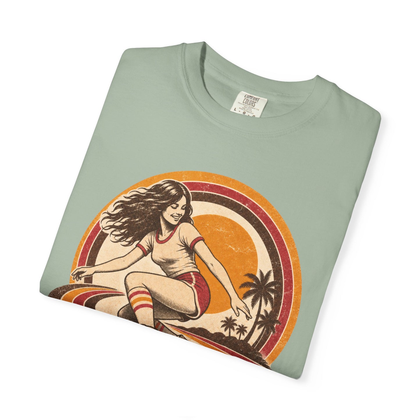 Retro Roller Skating Shirt | Vintage 70s Roller Skate Graphic Tee | Retro Disco Skater Comfort Colors® T-Shirt