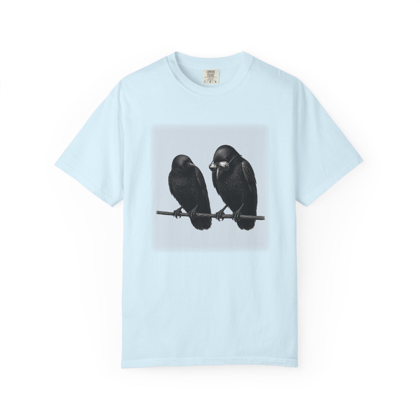 Collect Shiny Things Funny Crow T-Shirt, Raven & Crow Lover Gift Birdwatcher Graphic Tee