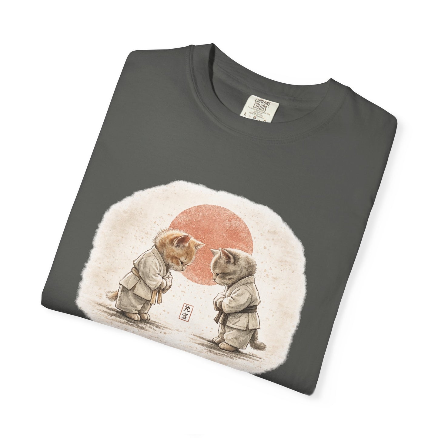 Vintage Dojo Kittens T-Shirt — Bowing Kittens Martial Arts Tee