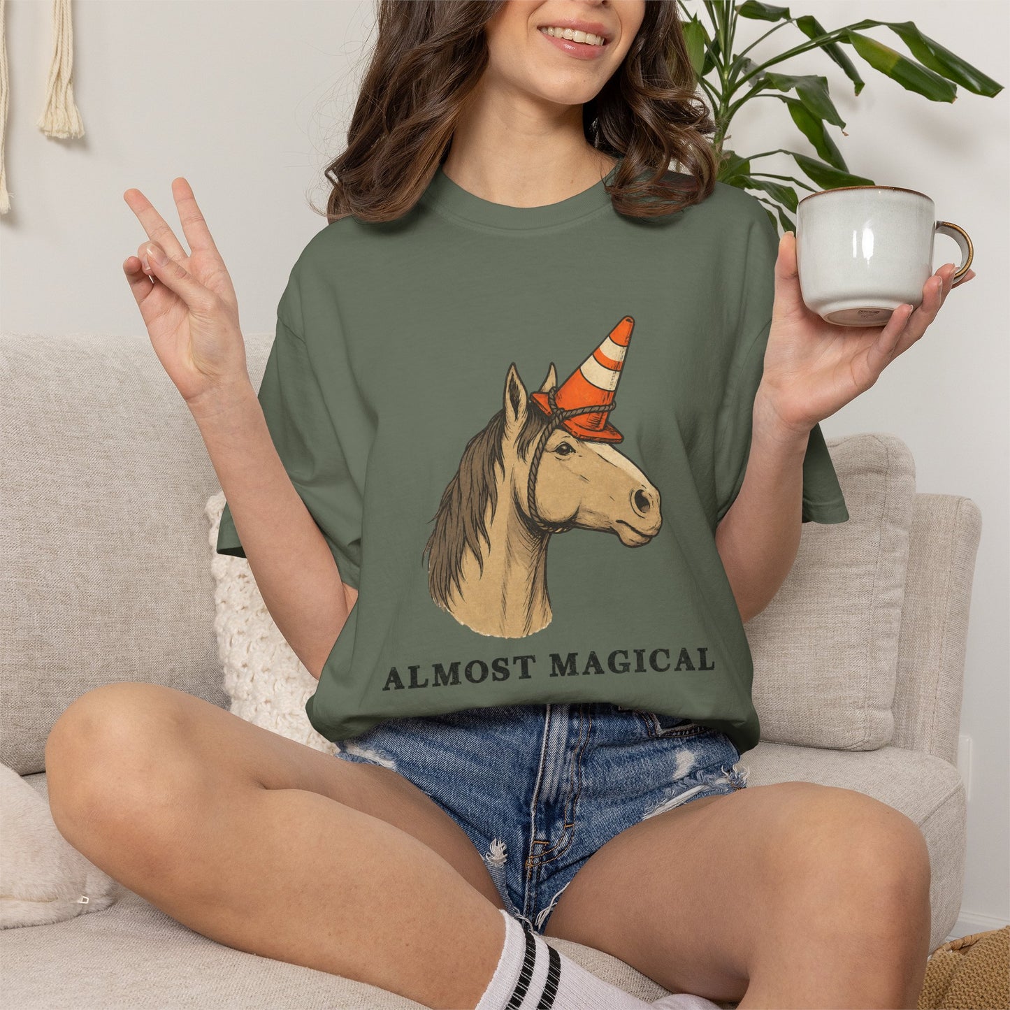 Almost Magical Horse Unicorn T-Shirt