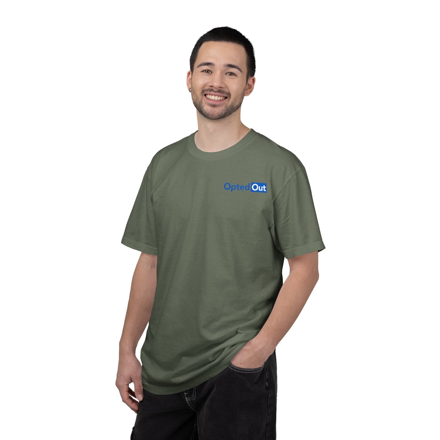 Opted Out Chest Logo T-Shirt — Anti-Social Professional Networking Tee