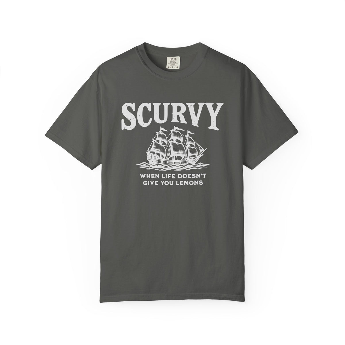 Scurvy 'When Life Doesn't Give You Lemons' Vintage Nautical Tee